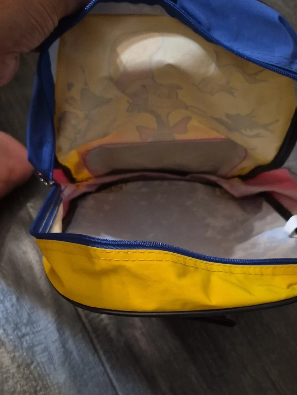 Dr. Seuss Vintage Yellow, Blue, Red Character Backpack